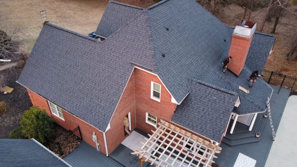 roofing services is doing their job